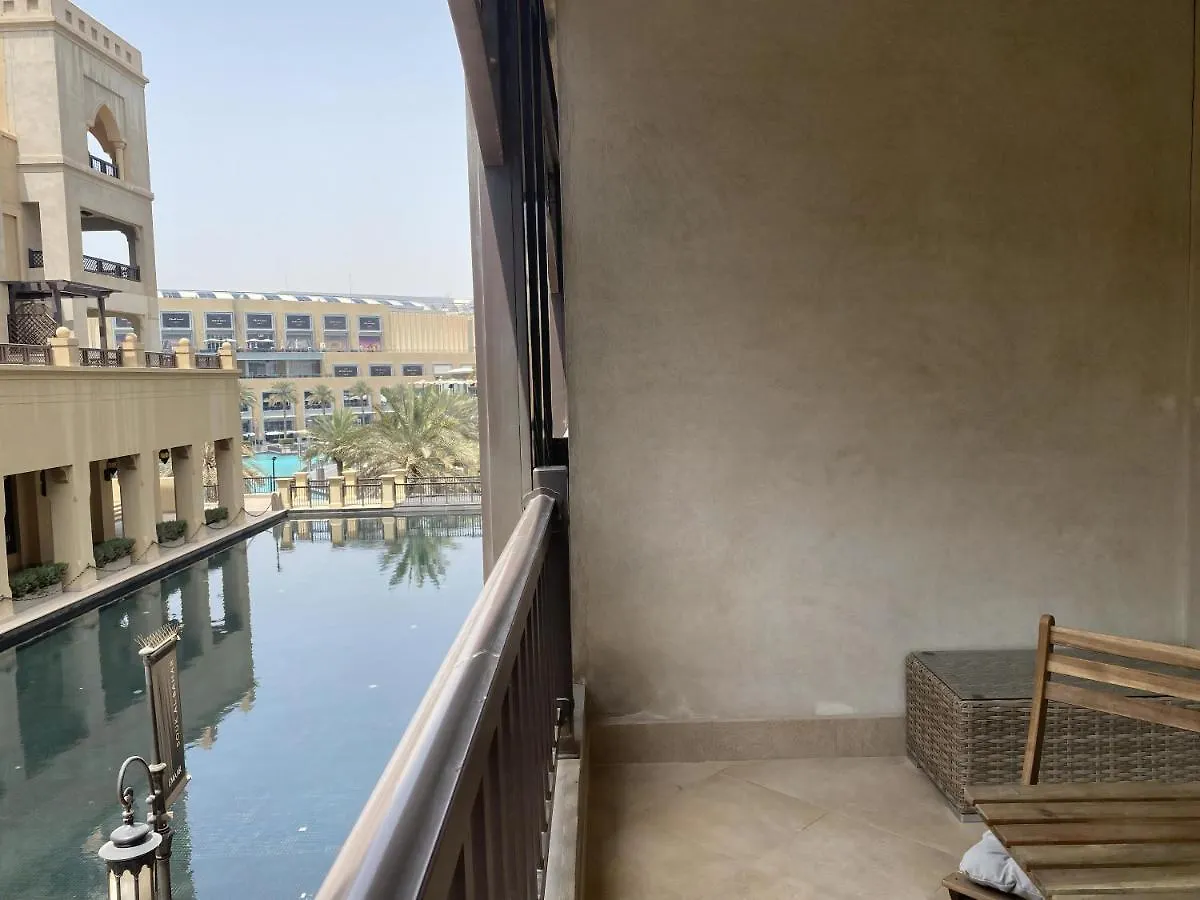 Lux Bnb I Souk Al Bahar I Burj Khalifa Views 迪拜 公寓