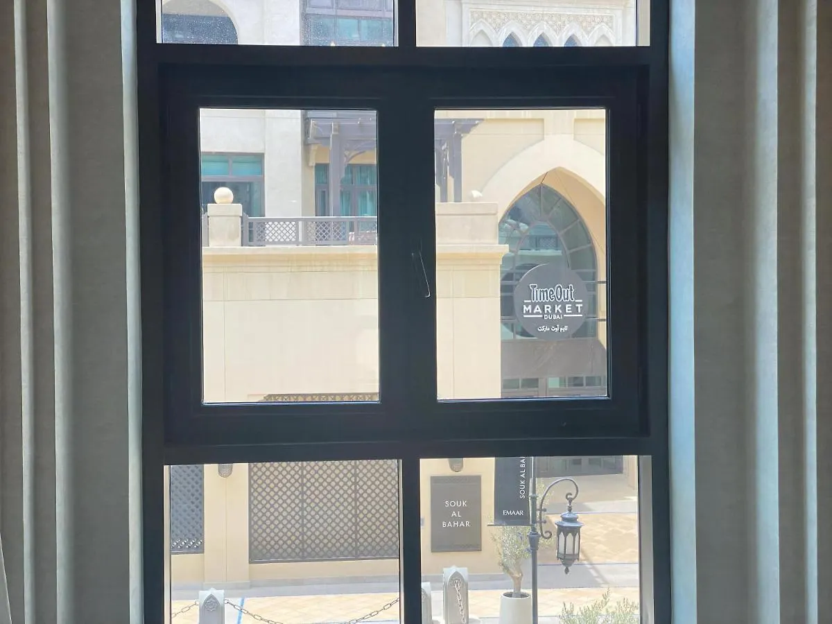 דירה דובאי Lux Bnb I Souk Al Bahar I Burj Khalifa Views